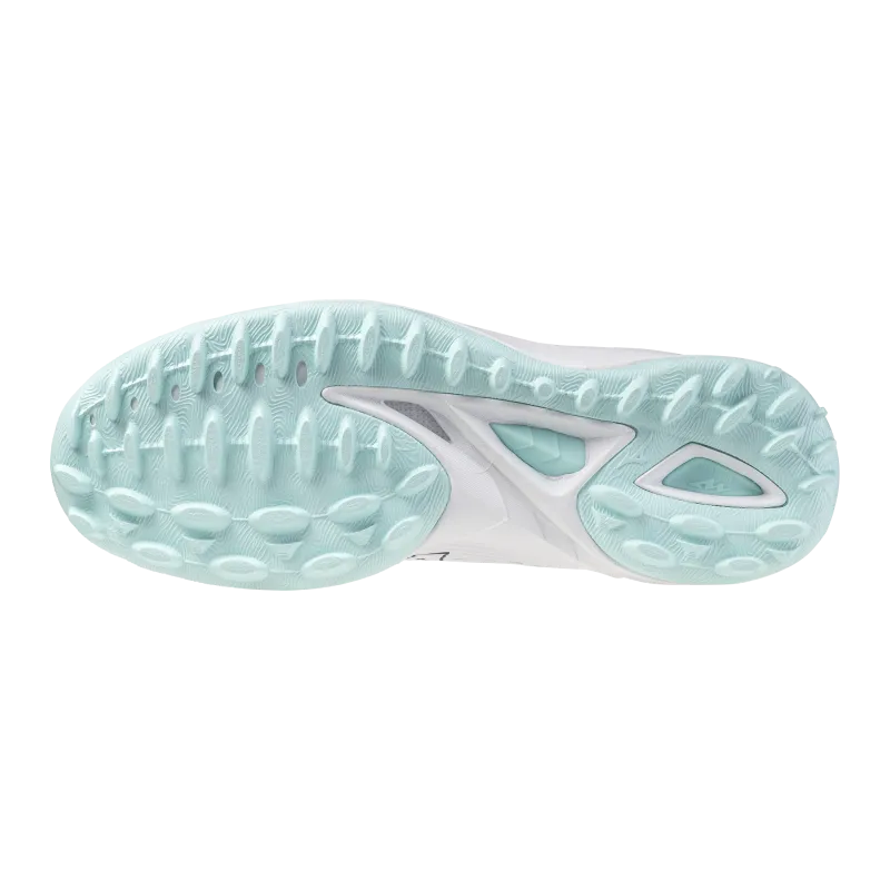 MIZUNO WAVE LEOPARDUS – WHITE/BLUE (25/26) - Image 2